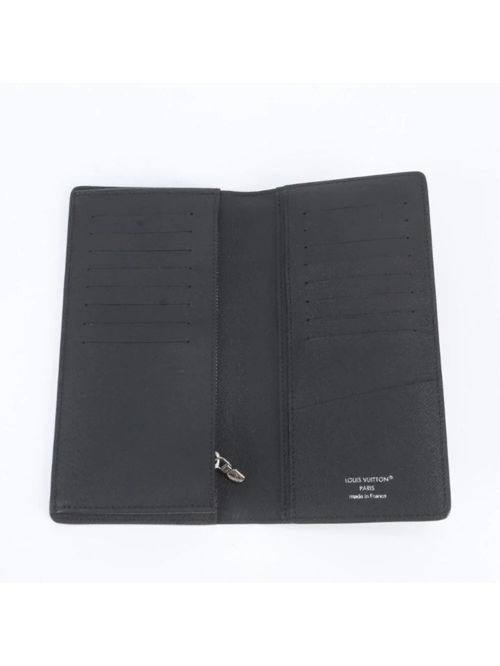 Louis Vuitton Damier Graphite Portefeuille Brazza Leather Wallet